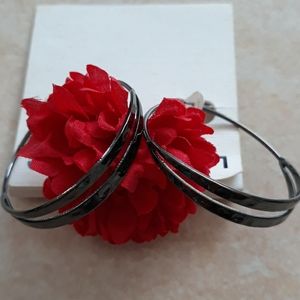 Liz Claiborne hoop earrings